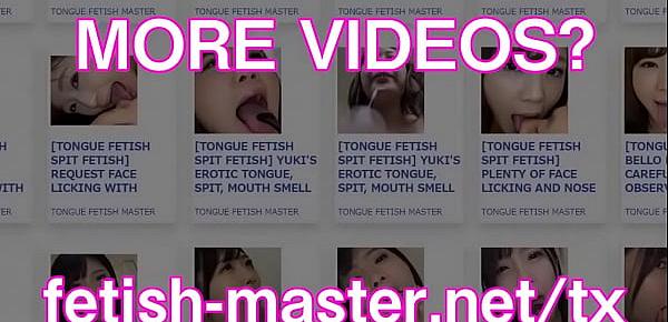 trendsJapanese Asian Tongue Spit Face Nose Licking Sucking Kissing Handjob Fetish - More at fetish-master.net